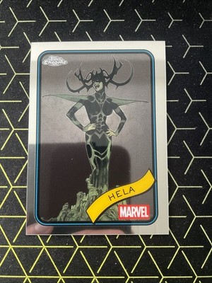 Topps Chrome Marvel Hela #79