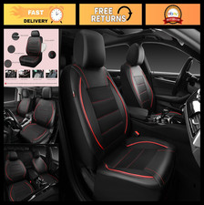 Universal Fit Waterproof Faux Leather Front Seat Covers For Suv Sedan Truck - Ai