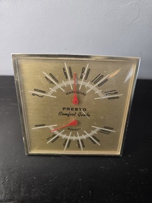 Vintage MCM  Presto Comfort Guide Thermometer WORKS WELL