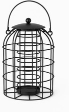 Bird Fat Ball Suet Feeder Fatball Feeding Station With Squirrel Proof Guard