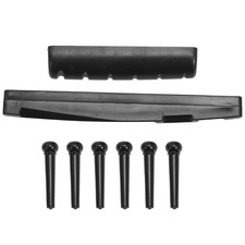 10 Set Guitar String Pegs Replacement Parts Acoustic Guitar Bridge Pins7865