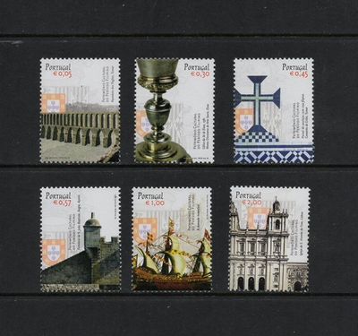 #ad T0045 Portugal 2005 Kings Philip I to Philip III Era 6v. MNH $3.47