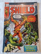 Marvel Comics Group Presents Vol 1 #17 Jan 1971 Issue Nick Fury Agent Of Shield