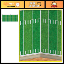 Football Field Backdrop - Sports Photo Background for Game Day, Tailgating Par