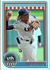 2025 Panini Stars & Stripes USA Baseball #33 Quentin Young Opening Day