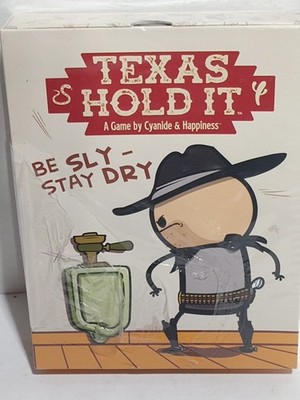 TEXAS HOLD IT Card Game by Cyanide & Happiness NEW Sealed Joking Hazard Age 14+