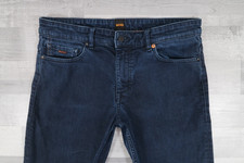 Mens HUGO BOSS DELAWARE BC-L-C Stretch Slim Fit Blue Jeans W34 L32