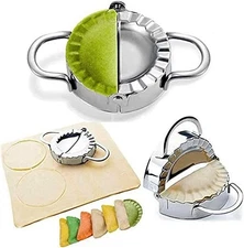 Stainless Steel Empanada Ravioli Maker Press, Dumpling Pierogi Mold