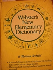Webster's New Elementary Dictionary Hardcover