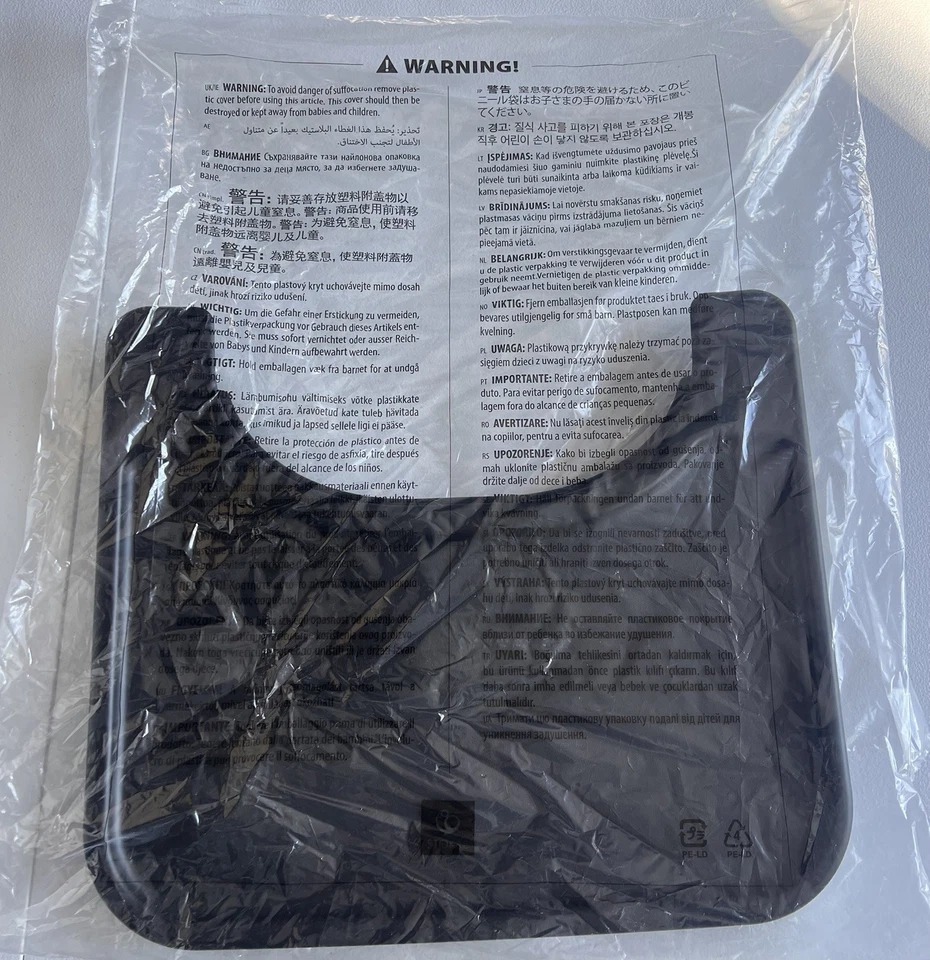 Juego Bandeja Bebé Stokke Steps NEGRA Noruega Poco Uso Artículo 350002 Foto 3 de 4