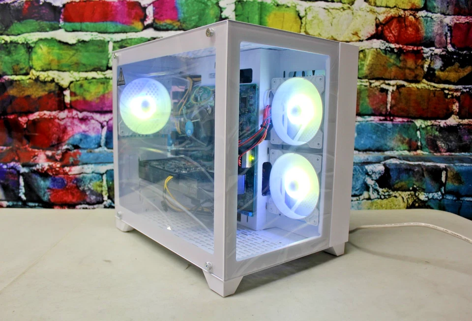 Custom Gaming Desktop PC Intel i5-8400 2.80 Ghz 6-Core 32 GB SSD Nvidia RTX 4060 - Image 4 of 4