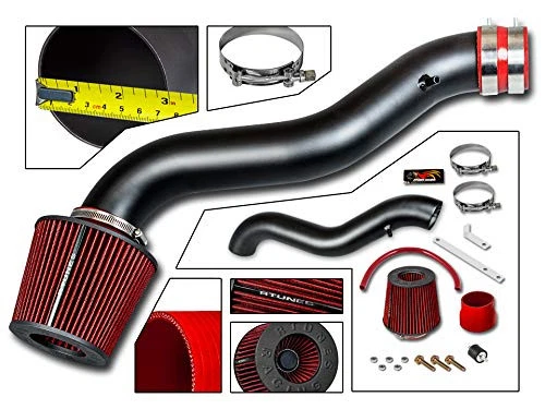 Kit de indução de ar RTunes V2 para 1988-1991 Civic/CRX 1.6 ram curta + filtro - Imagem 2 de 2