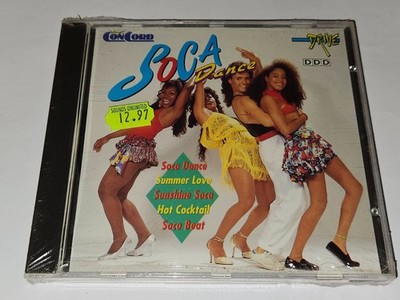 Soca Dance CD Concord featuring Guillermo Marchena 1990 VS-Musik *NEW/SEALED*