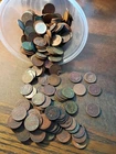 Large Lot Of Culll Pennies Indians Wheat Pennies And A Flying Eagle