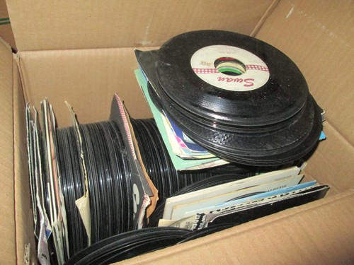 MYSTERY BOX 250 RECORDS 45 RPM 7" ALL GENRES BIG LOT SEE PICS