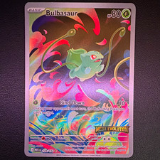 Bulbasaur 133/132 Illustration Rare Holo ME Stamped (EN) Pokemon TCG