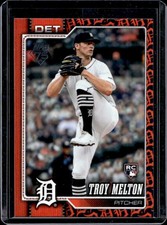 2026 Topps Troy Melton RC Team Color Border Variation SP Rookie #212 Tigers