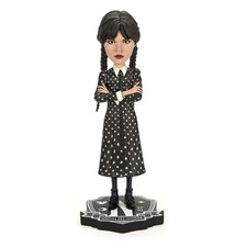 GW7975 Wednesday Head Knocker Wackelkopf-Figur Wednesday Addams 21 cm Neu & OVP