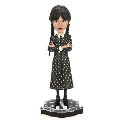 GW7975 Wednesday Head Knocker Wackelkopf-Figur Wednesday Addams 21 cm Neu & OVP