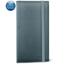 Checkbook Covers for Personal 7.0 x 3.74 x 0.47 inches, Green-Blue