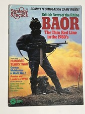 Strategy & Tactics # 88 Magazine w Game: BAOR British
