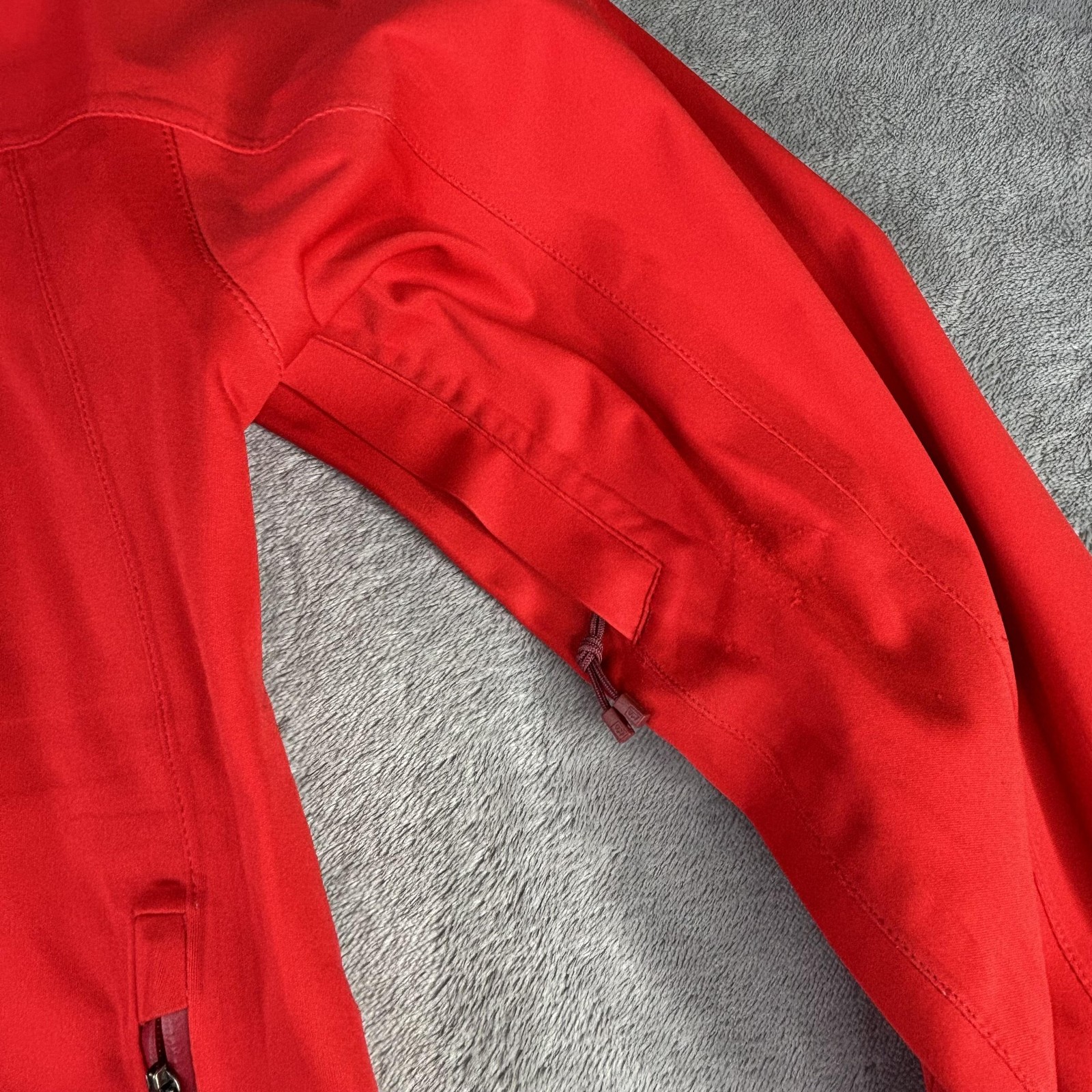 REI Elements E1 Jacket Womens Medium Red Hooded S… - image 6