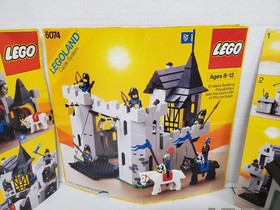 LEGO Castle: Black Falcon's Fortress (6074) 100% complete w/box Parts & Manual