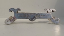 Pair of silver plated knife rests