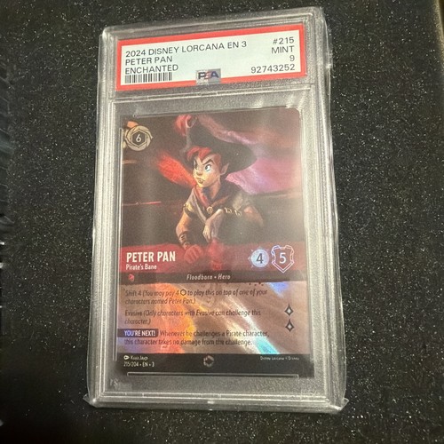 Peter Pan - Pirate's Bane graded PSA 9 for sale on eBay