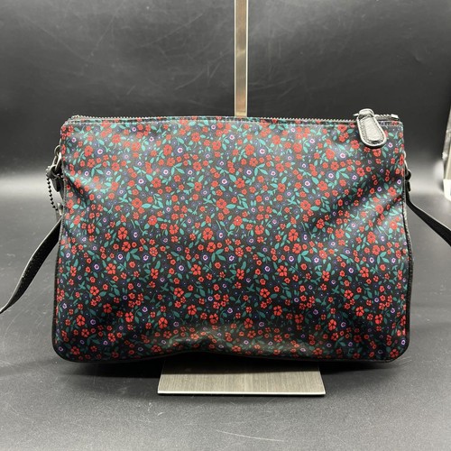 articolo COACH borsa a tracolla floreale chiusura girevole tracolla 27a - Foto 3 di 12