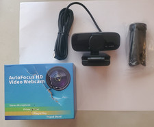AutoFocus HD 1080P, Video Webcam, New Open Box