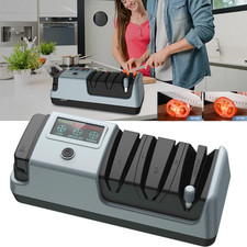 5-in-1 Electric Knife Sharpener-3 Rotational Speed Adjustable Knife Sharpener