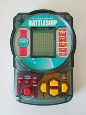 VTG 1995 Electronic Battleship Handheld Game Milton Bradley Works w/Instructions