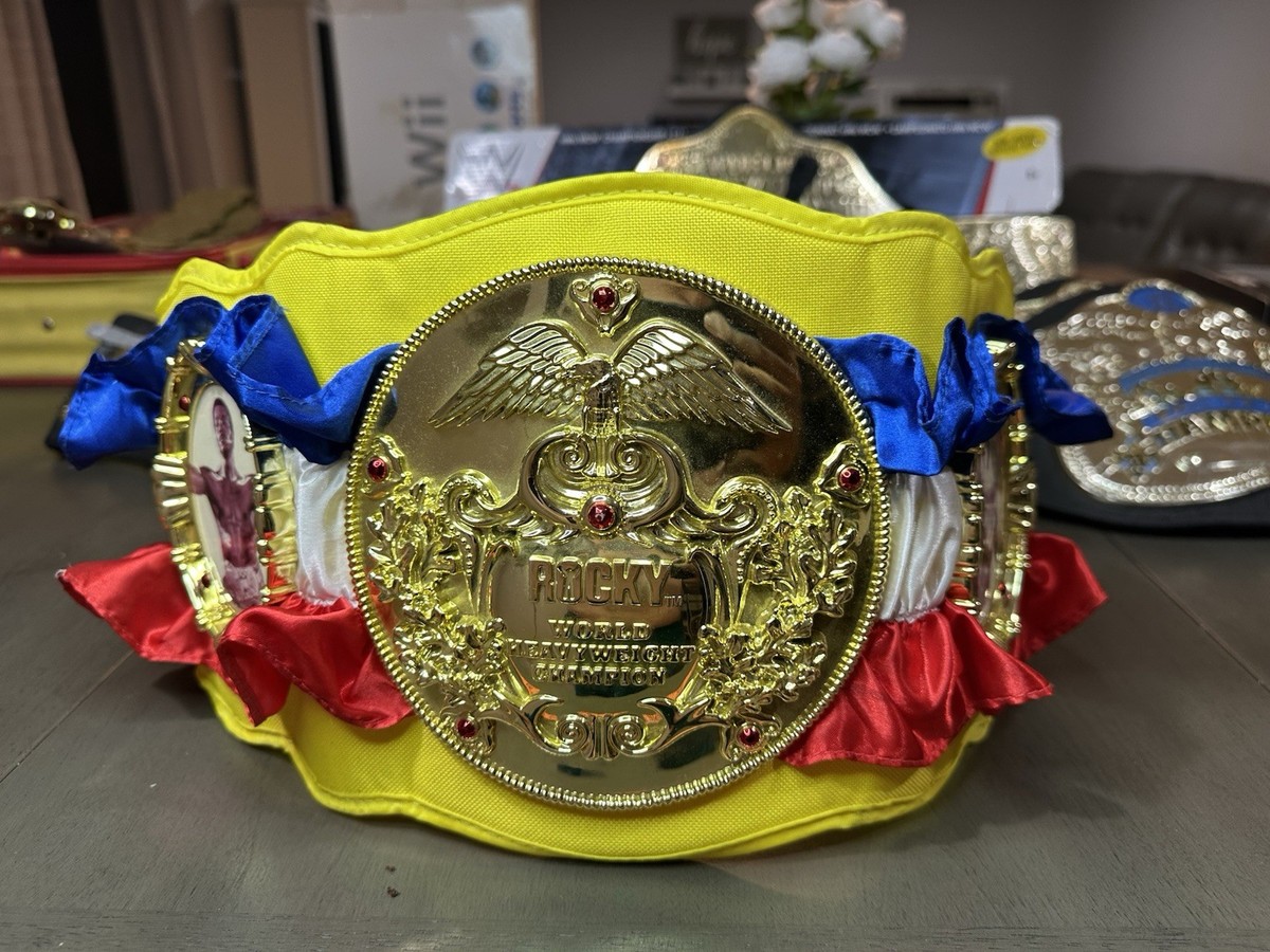 Rocky Belt Rocky Balboa World Heavyweight Championship Legacy Belt Prop  main image 2