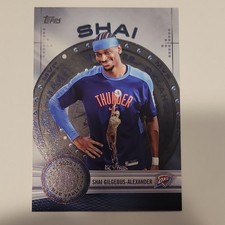Topps 2025-26 MVP Vault Shai Gilgeous-Alexander MVP-2 Thunder Basketball