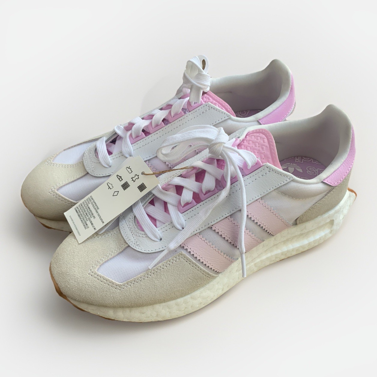 Adidas Originals Retropy E5 Women's Sneakers Size 10 Pink/White NWT New