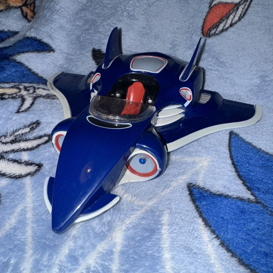 Sonic 2013 Jazzwares All Star Racing Transformed the Hedgehog Car plane - Image 2 of 4