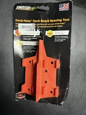 Johnson Level & Tool 60-275 DeckMate Deck Plank and Fastener Spacing Gauge