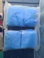 Elico Baby Blue Jersey Knit Stable Bandages / Leg Wraps / Exercise Bandages /...