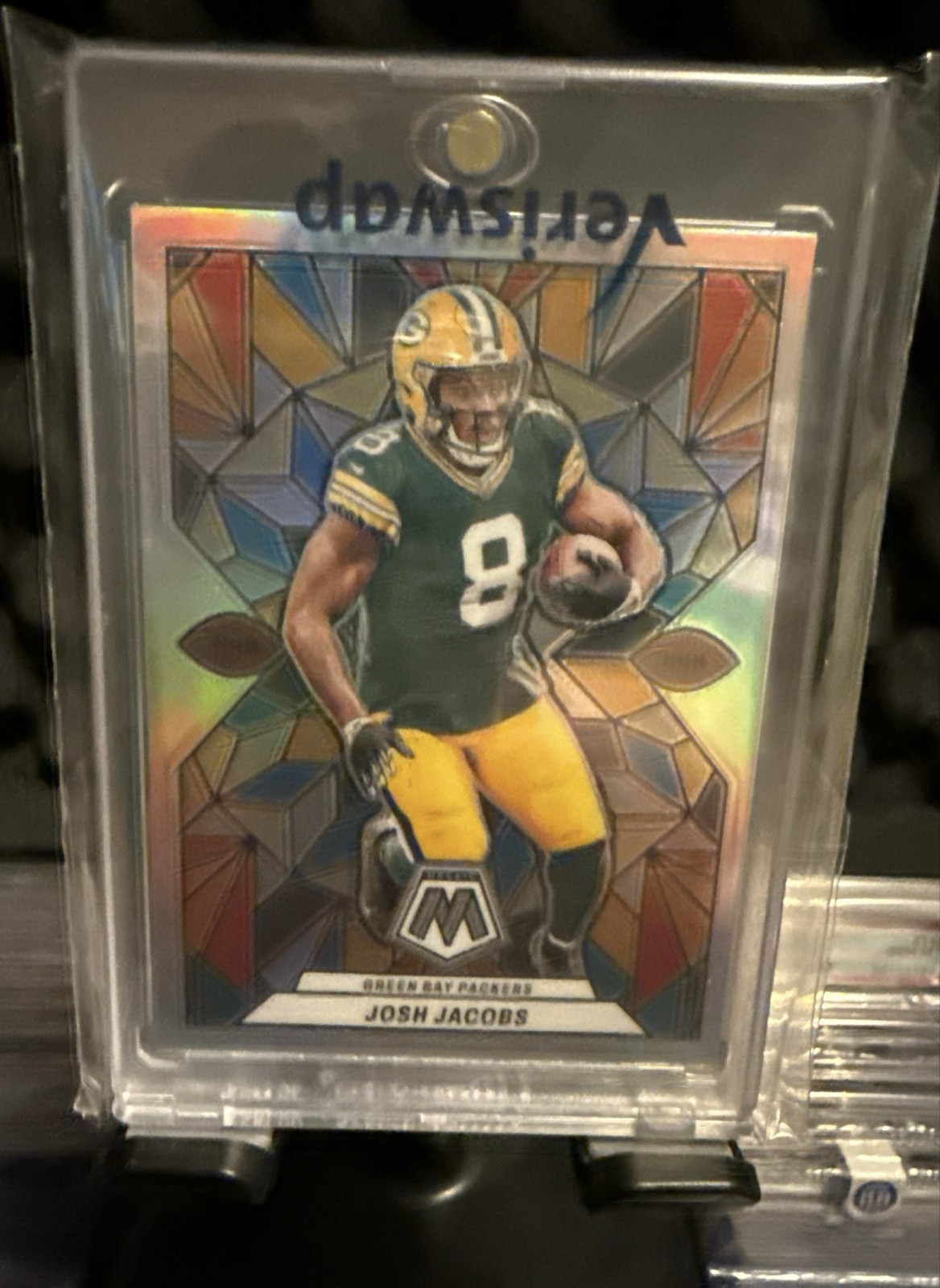 2024 Panini Mosaic - Stained Glass Josh Jacobs #SG-5