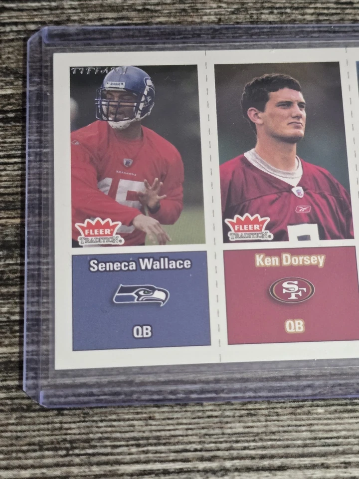 Fleer Tradition 2003 Wallace Dorsey Simms #291 Tiffany Rookie 050/200 paquete nuevo Foto 4 de 4