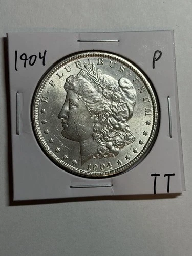 1904 P Morgan Silver Dollar $1 UNC Tougher Date