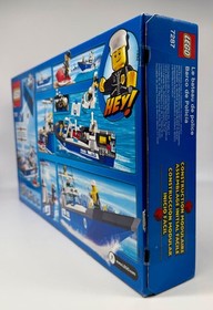 LEGO CITY 7287 - Police Boat - NIB/Great Condition- Light Wear