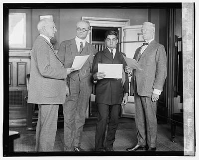 Photo:Asst. P.M.G. Bellamy & prize winners, 5/18/23