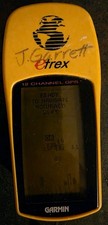Garmin eTrex 12 Channel GPS Yellow Handheld Personal Navigator - Tested Working