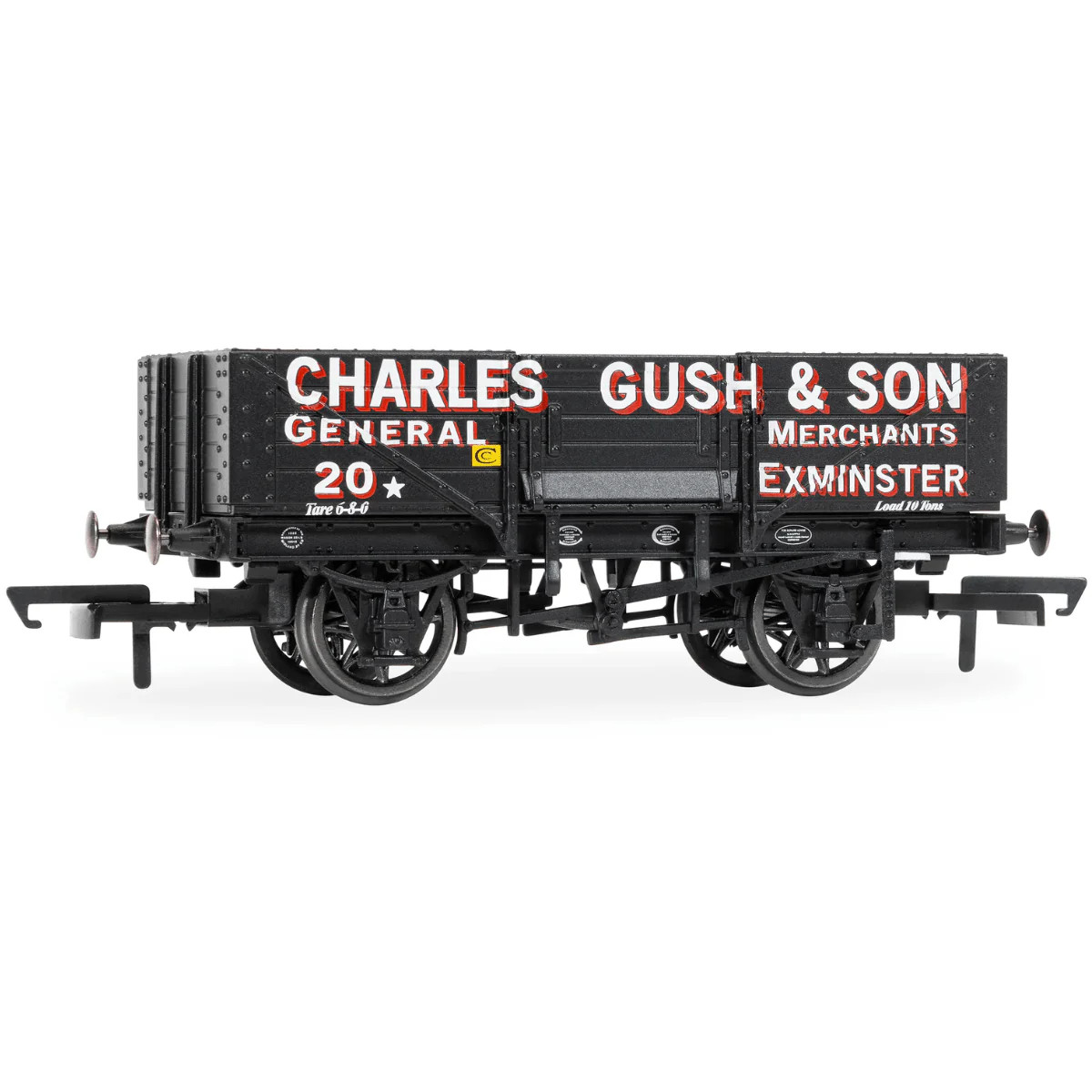 OO Gauge Hornby Charles Gush and Son 5 Plank Wagon No. 20 R60303