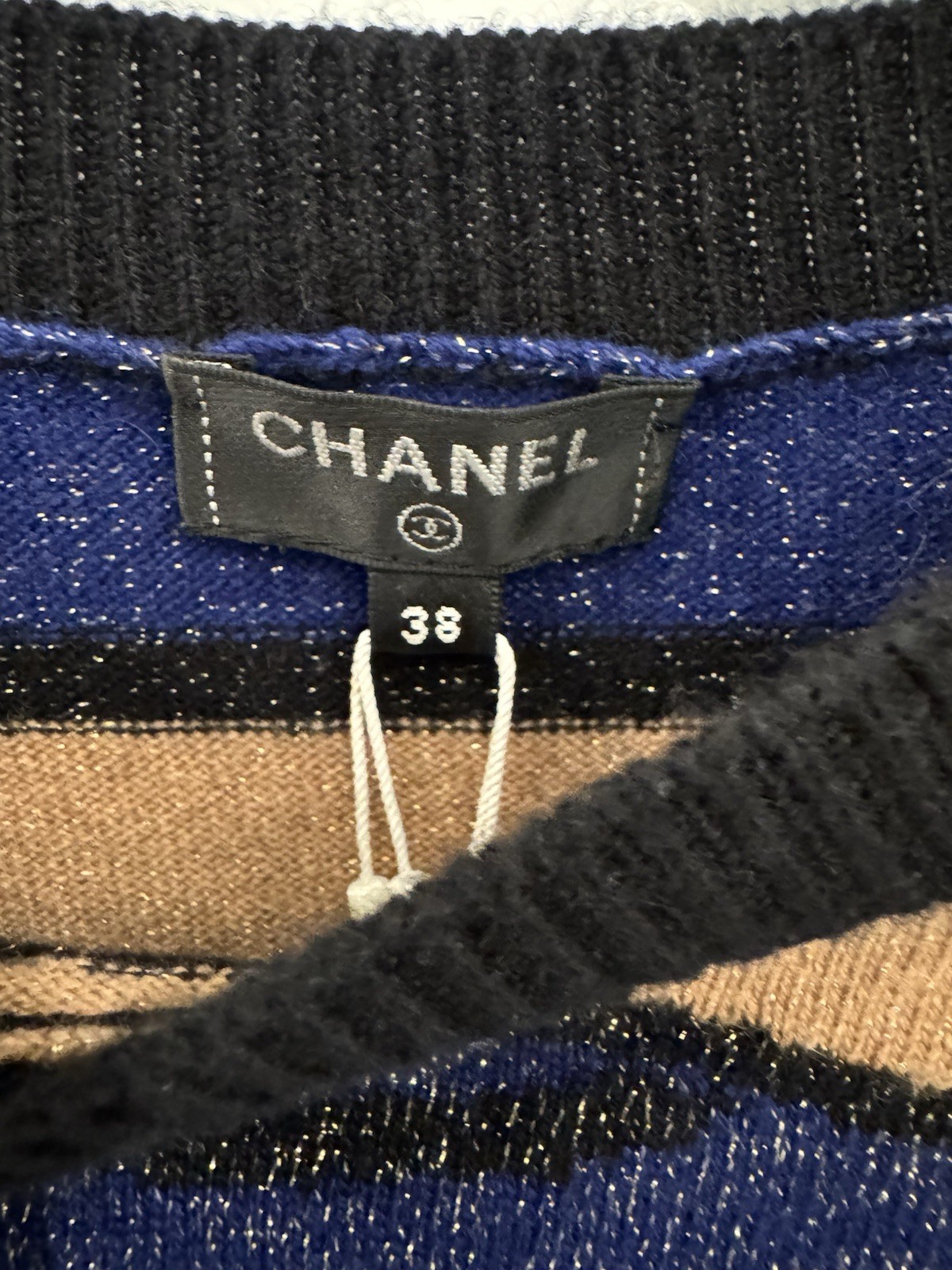 Chanel Métiers d’Art 2019 Paris Egypt Scarab Cashmere Sweater Karl Lagerfeld NWT image 4