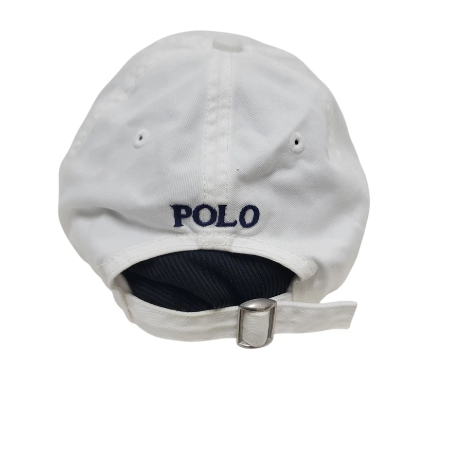 Polo Ralph Lauren Unisex Baseball Hat Cap White - Image 4 of 4