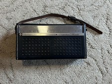 Vintage Transistor Radio Sears Silvertone Medalist Eight Blue Mist