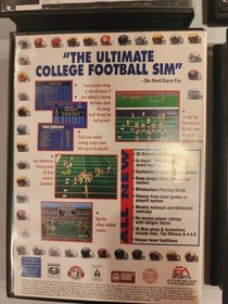 EA SPORTS SEGA GENESIS GAME LOT OF 6 (1993 - 1997)